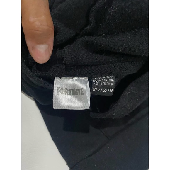 FORTNITE LOGO BOYS' PULLOVER HOODIE W/ Pocket Size XL{14/16} - Picture 4 of 4